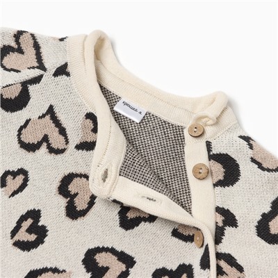 Джемпер вязаный Крошка Я Leo love рост 86-92 см