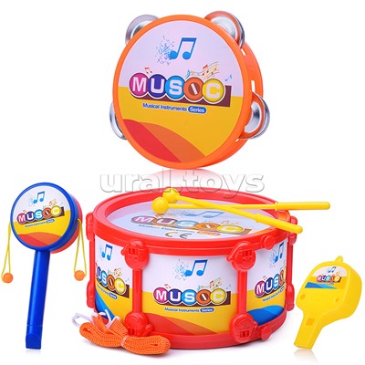 Набор музыкальных инструментов "Музыкальная группа" в пакете