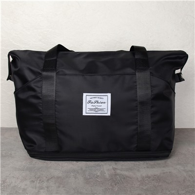 Сумка-трансформер дорожная 30x40x21 см / BAG-6688/6 /уп 60/черная