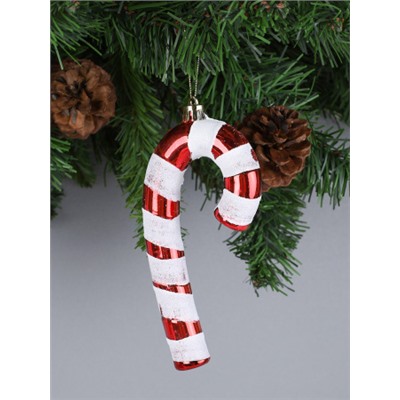 Новогоднее украшение Леденец трость 4 штуки 15 см / WF-190 /уп 192/
