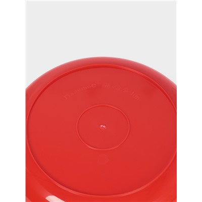 Таз хозяйственный круглый, 10 л, пластик, МИКС