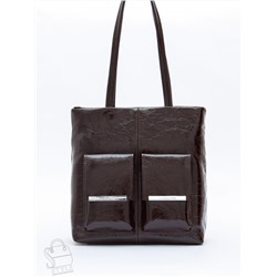 Сумка женская кожаная 0929CY coffee Polina&Eiterou