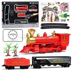 Железная дорога "Классический маршрут 3" (свет, звук) в коробке