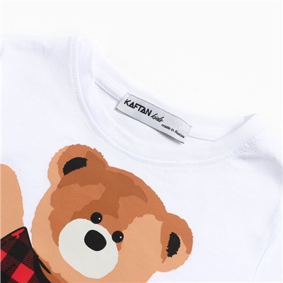 Пижама детская KAFTAN: Best friends размер 30 (98-104 см)