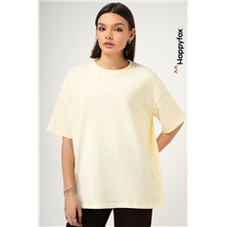 Женская футболка оверсайз Happyfox