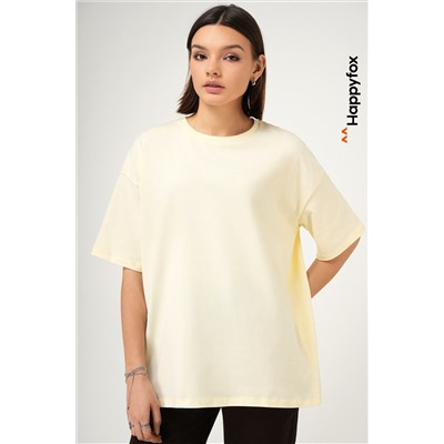 Женская футболка оверсайз Happyfox