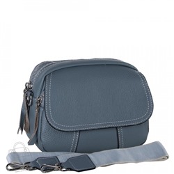 Сумка женская кожаная 8860VG l.blue Vitelli Grassi