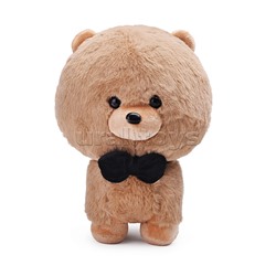 Пёсик Бишон коричневый, 23 см