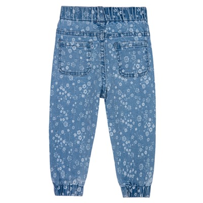 Брюки детские текстильные джинсовые для девочек