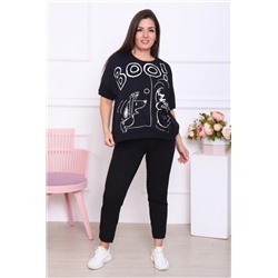 Туника 4498 (Черный)