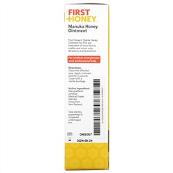 First Honey, Manuka Honey Ointment, 1 oz (28.4 g)