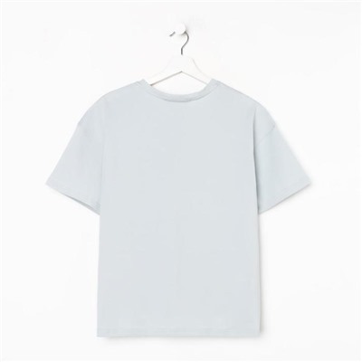 Футболка женская MIST basic, размер 44-46, серая