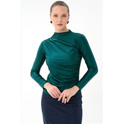 Лонгслив Нора (изумрудный)
