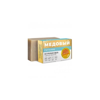 Натуральное мыло Медовое Питание с козьим Молоком