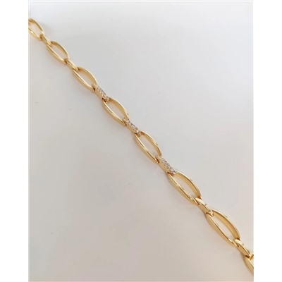 Браслет с цирконами