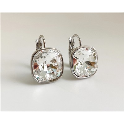 Серьги с кристаллами Swarovski
