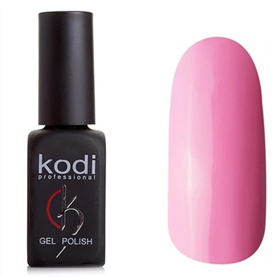 Kodi Гель-лак №119, светло-розовый без блесток и перламутра, плотный, 8 мл 9773