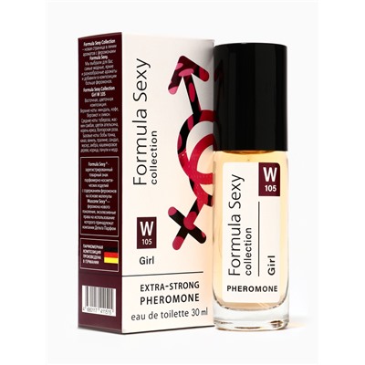 Туалетная вода женская с феромонами Formula Sexy collection Girl W105, 30 мл