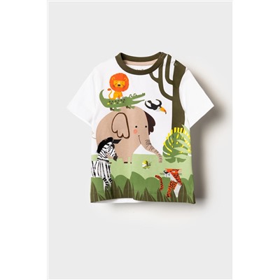 Джемпер детский трикотажный для мальчиков (футболка) PLAYTODAY, 1243228