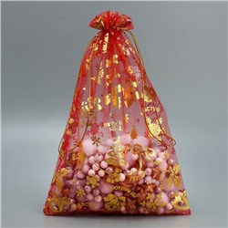 Мешочек подарочный органза «Аромат праздника», 20×30 см ± 1.5 см