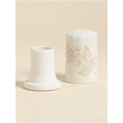 Подставка для зубочисток SL Home «Аманде» 4.2×7.5 см, фарфор, белая
