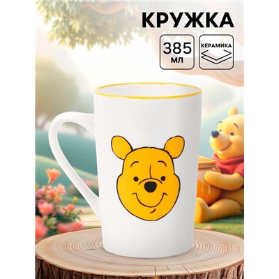 Кружка керамическая, 385 мл, Медвежонок Винни и его друзья