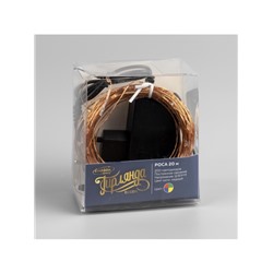 Гирлянда «Нить» 20 м роса, IP20, медная нить, 200 LED, свечение мульти, 12 В