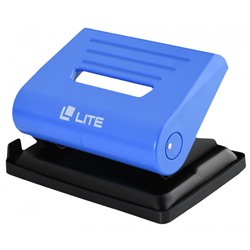 Дырокол на  20 листов синий, линейка форматов DL-20B LITE