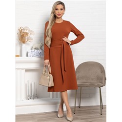 Платье Парижанка НЬЮ (терракотовое) П15067-10М