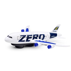 Самолет "Боинг" с подсветкой, в коробке