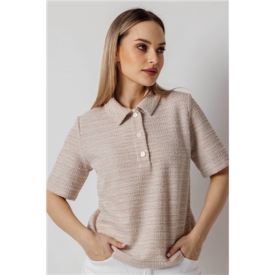 Блузка женская  4527/01/Пудровый