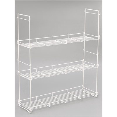 Стеллаж для рассады и цветов, 64.5×22×74 см, белый