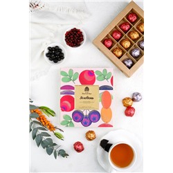 Ягодень Ассорти / брусника, облепиха, черноплодная рябина / коробка / 200 г / ТМ Сибирский кедр