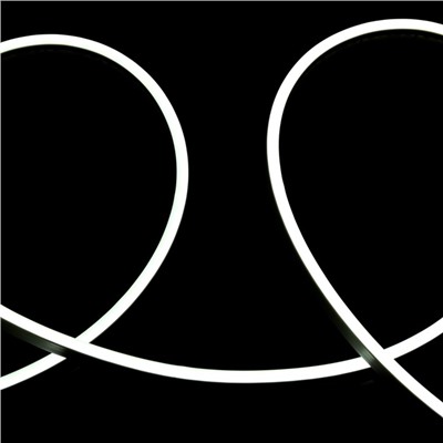 Гибкий неон Luazon Lighting 6×12 мм, IP65, 5 м, SMD2835, 120 LED/м, 12 В, свечение белое