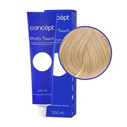Concept Profy Touch 10.77 Профессиональный крем-краситель для волос, очень светлый интенсивно-бежевый, 100 мл