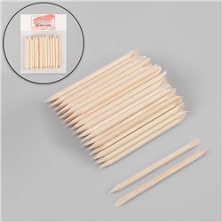 Апельсиновые палочки для маникюра, 7 см, 100 шт.