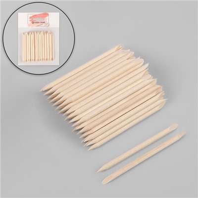 Апельсиновые палочки для маникюра, 7 см, 100 шт.