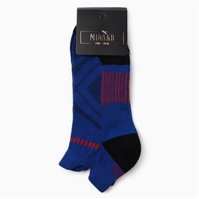 Носки мужские MINAKU укороченные, размер 38-45, цвет синий