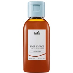 LADOR ROOT RE-BOOT Шампунь для чувствительной кожи головы Ginger & Apple 50 мл