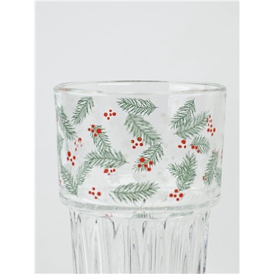 Стакан новогодний стеклянный «Новогоднее настроение», 350 мл