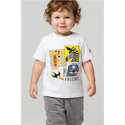 Джемпер детский трикотажный для мальчиков (футболка) PLAYTODAY, 1243227