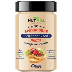 Паста арахисовая с морской солью USA 180г ЭКОПРОДУКТЫ, 1191348