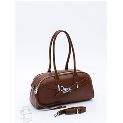 Сумка женская кожаная 9198SP d.brown Velina Fabbaino-Safenta в Новосибирске