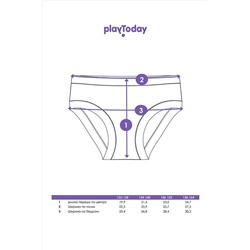 Трусы, 2 шт. PLAYTODAY, 1023308
