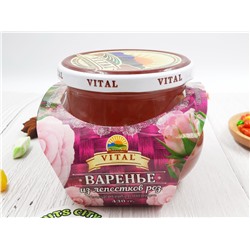 Варенье из лепестков роз "Vital" 430гр