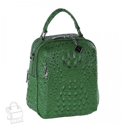 Рюкзак женский 69123-1 green Velina Fabbiano-Safenta/50