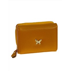 Женское портмоне из искусственной кожи, цвет желтый