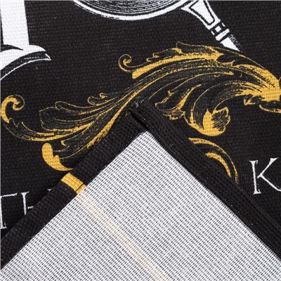 Кухонный набор Boss: фартук 70×60 см, прихватка 20×20 см, полотенце 35×60 см