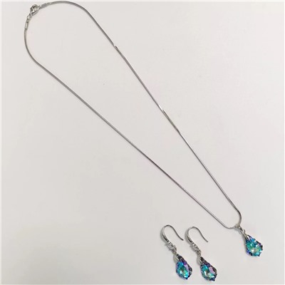 Комплект с кристаллами Swarovski