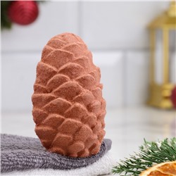 Бомбочка для ванн «Новогодняя шишка» аромат хвойного леса, 50 г